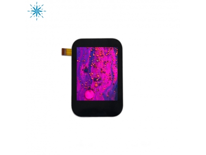 2寸TFT液晶屏 240×320 SPI接口17pin 带电容触摸 2.0英寸TFT-LCD液晶屏总成